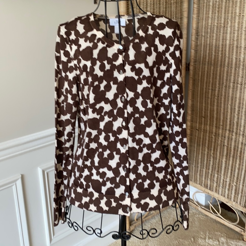 Ann Taylor Loft button front cardigan
